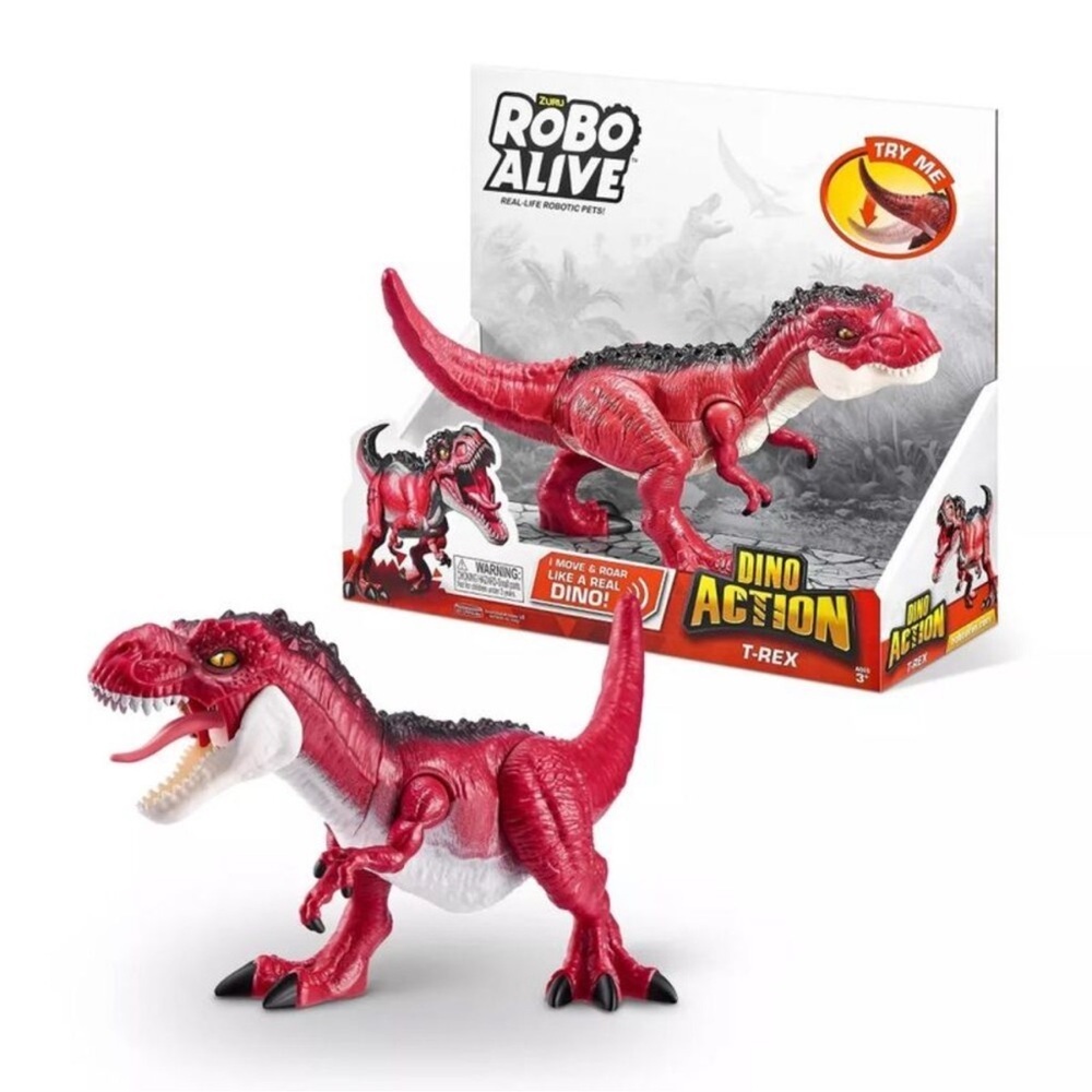 Robo Aline Dino Action T-Rex Robotic Dinosaur Toy